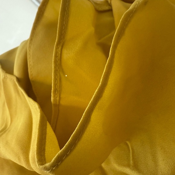 Andrea Iyamah size 6 (S) NWT Bright Yellow Long Sleeve romper with shorts - Picture 15 of 15